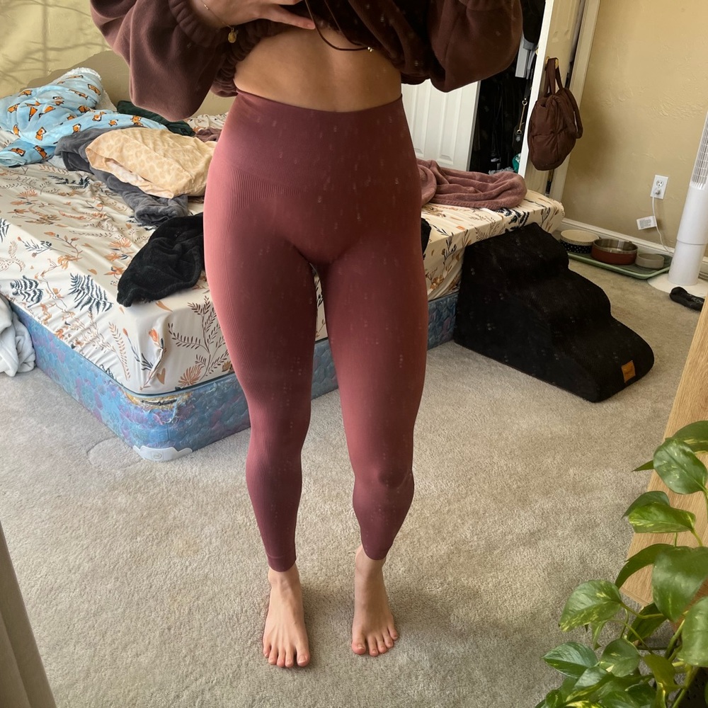 SET Active Mauve Workout Leggings